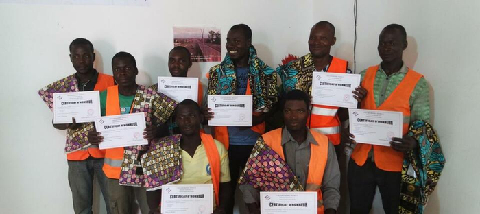 贝宁帕拉库市政道路项目优秀员工获得表彰