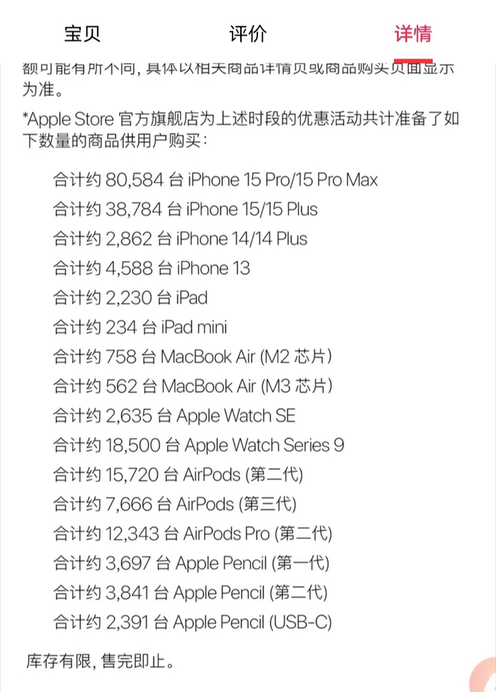     来源：天猫App截图   