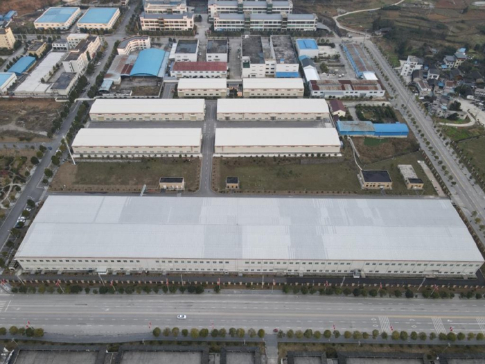 航拍贵茶铜仁产业园。图片来源：新华社