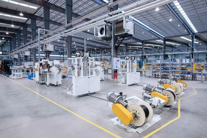 ▲川开电气生产车间