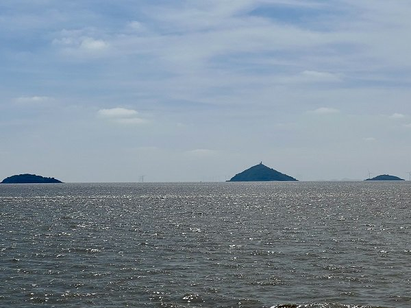 图说：金山三岛