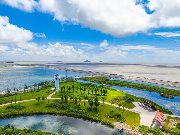 图说：鹦鹉洲湿地