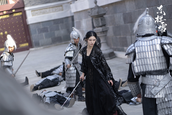 短剧《东栏雪》剧照