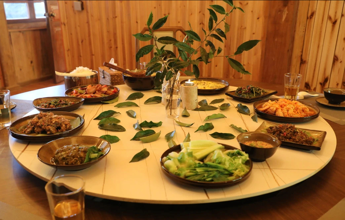 景迈山美食。普洱市委宣传部 供图