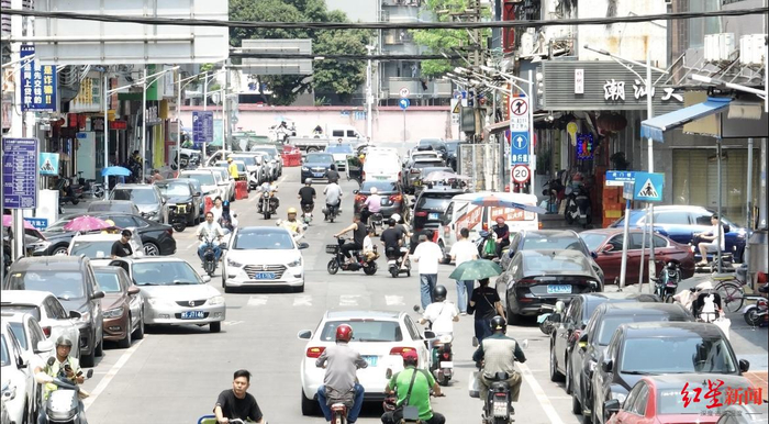 ▲东莞街头