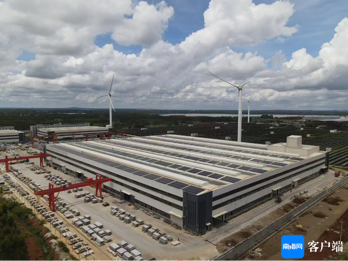 海南志特厂房屋顶光伏发电项目。海南志特供图