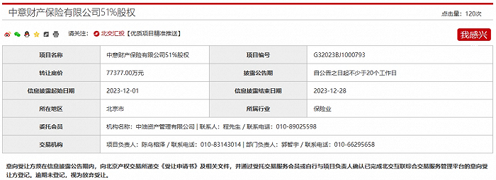 （来源：北京产权交易所官网）