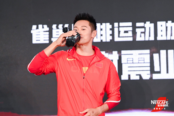 图2：雀巢咖啡运动助燃大使谢震业