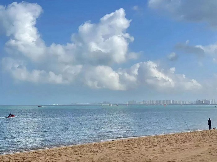 ▲ 海南，变化无穷的白云。图 / 受访者供图