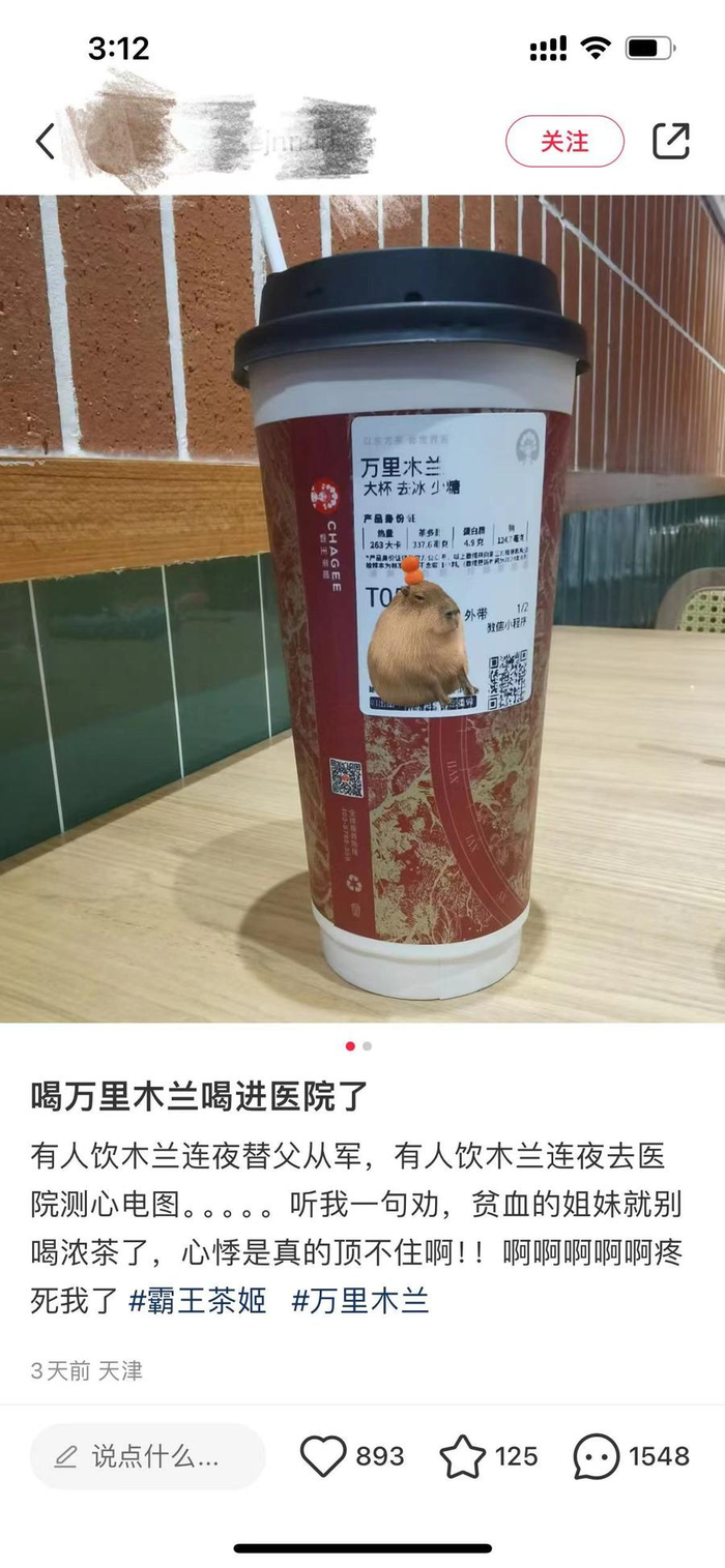 小红书网友笔记截图。
