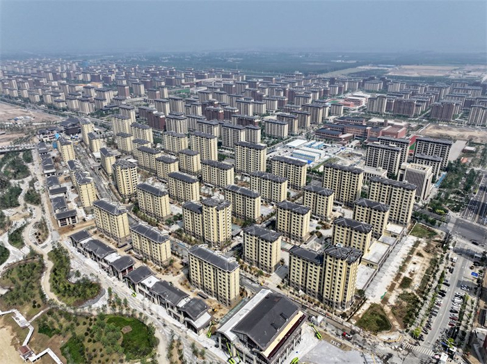 雄安新区容西片区安置房二期项目进入收尾阶段