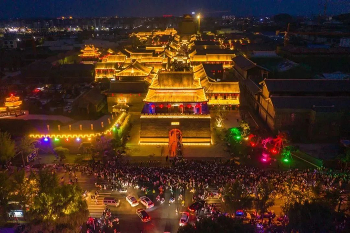 　　△莒国古城是山东打造的重点文化产业项目