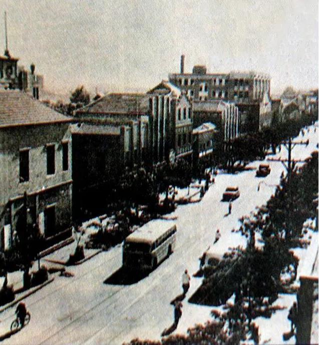 原院西大街段，1959，资料图（图片来源于“济南古城历史街区”公众号）