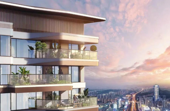 ▲济南银丰玖玺城珑和院效果图