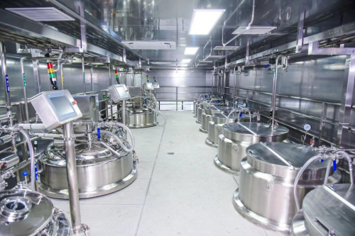 △韩愢启彩生物工厂图