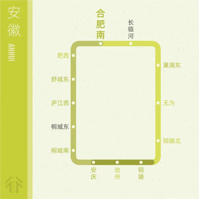 合肥南站环线示意图