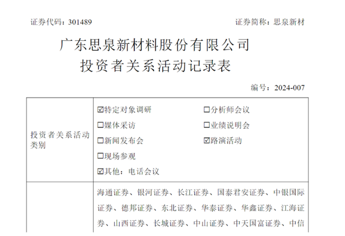 图片来源：思泉新材