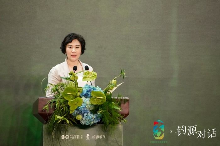 南开大学党委常务副书记杨克欣女士提到南开大学与吉安市携手合作共建