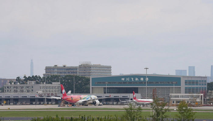 四川飞机维修工程有限公司。吴枫 摄