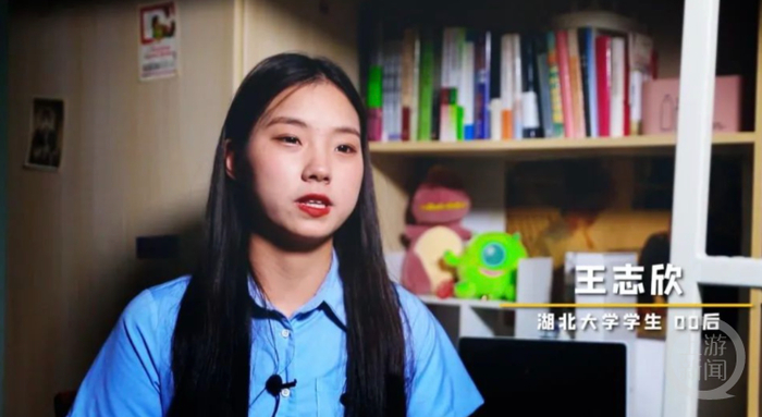 “七颗猩猩”主创王志欣。视频截图