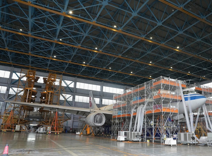 四川飞机维修工程有限公司。吴枫 摄