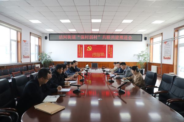 “强村弱村”共联共建推进会 莱西市委组织部供图