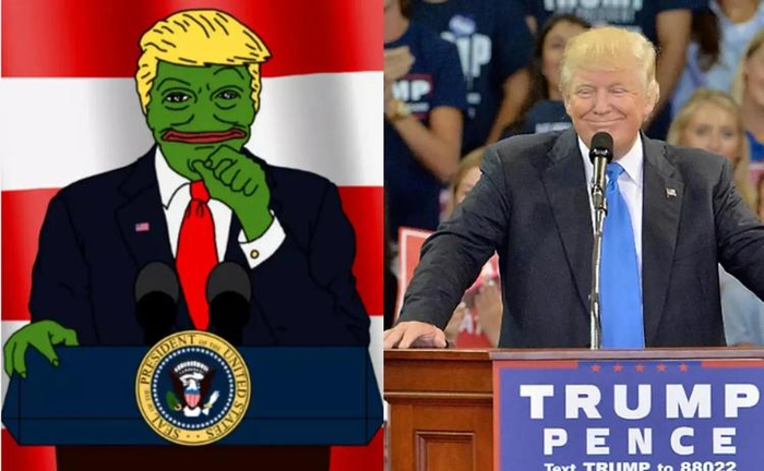 特朗普& Pepe Meme 内容