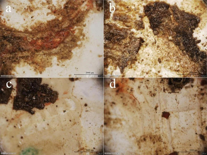 △贝壳画“减地”工艺细节