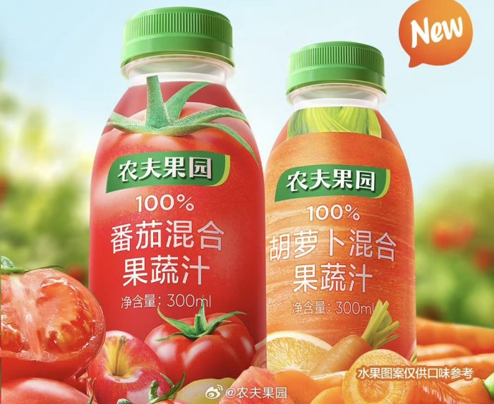 图片来源：微博@农夫果园
