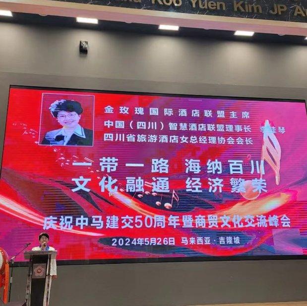 中国友好代表团团长、大会联合执行主席李桂琴女士致辞