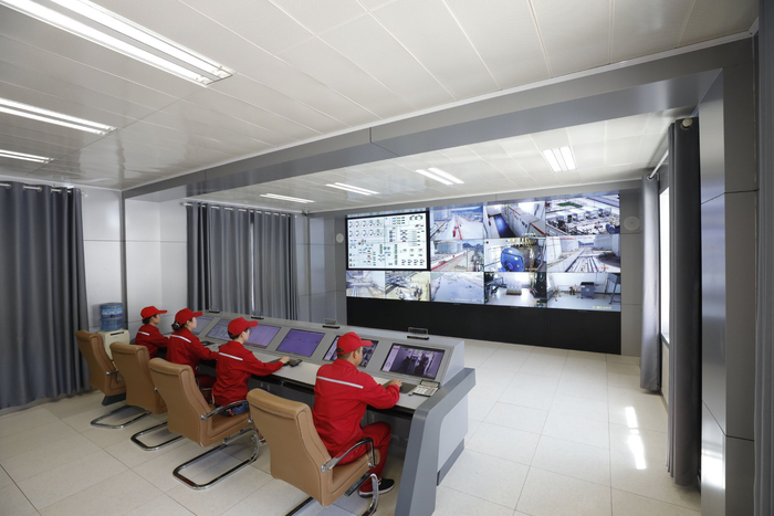 图为延长油田数字化油田建设