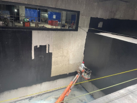 北京昌平某潜水池施工现场实拍