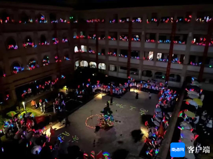 清华附中文昌学校喊楼。学校供图