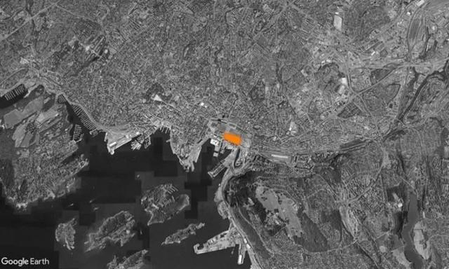 二维码区项目所在地块（图片来源/google map）