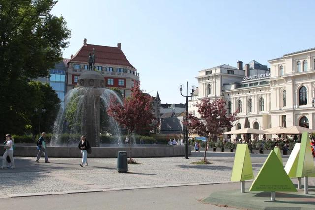 奥斯陆传统的城市形态与空间（摄影/周正）