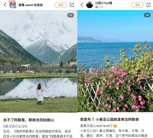 网友挖掘出各地“阿勒泰分泰”，成为端午假期周边短途游热门。（图片来源：大众点评作者）