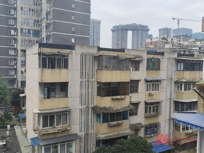 成都中心城区某老小区 图片来源：每经记者 魏文艺 摄