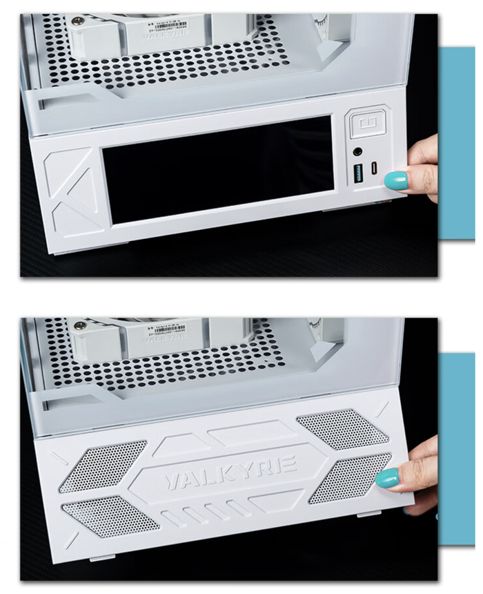 ▲ 磁吸 I / O 面板