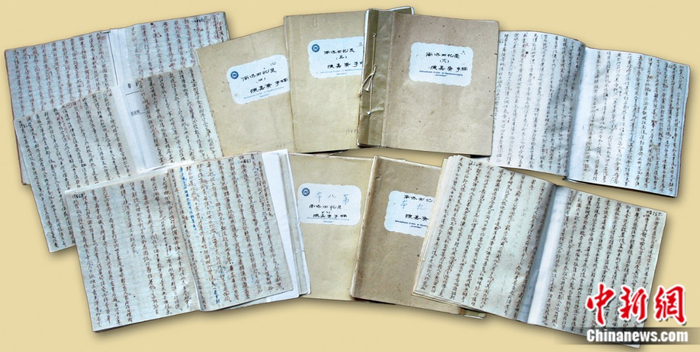 《南侨回忆录》手稿。陈嘉庚纪念馆 供图