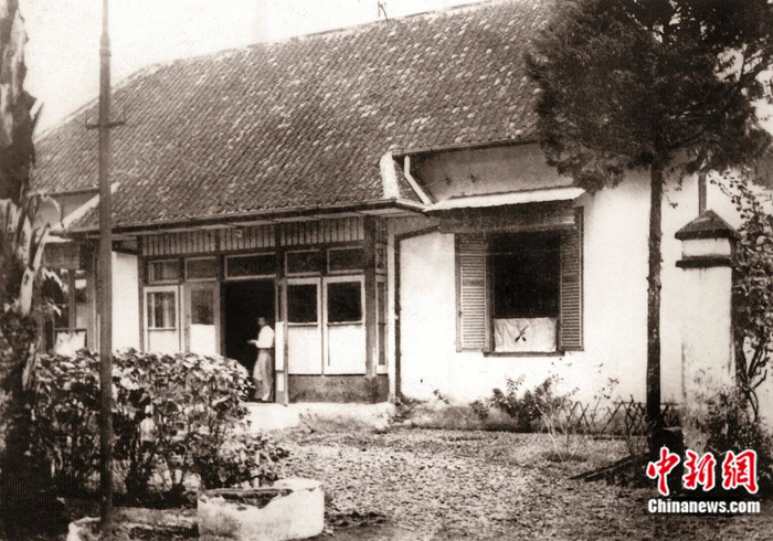 陈嘉庚避难期间居住过的印尼玛琅巴兰街4号。陈嘉庚纪念馆 供图