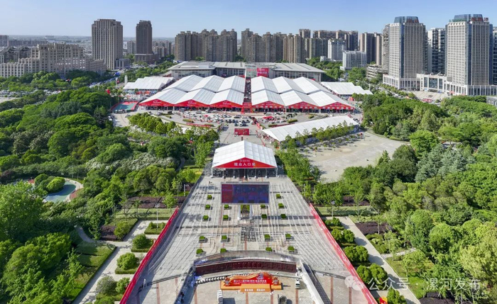 中国（漯河）食品博览会。漯河日报社记者 焦海洋 摄