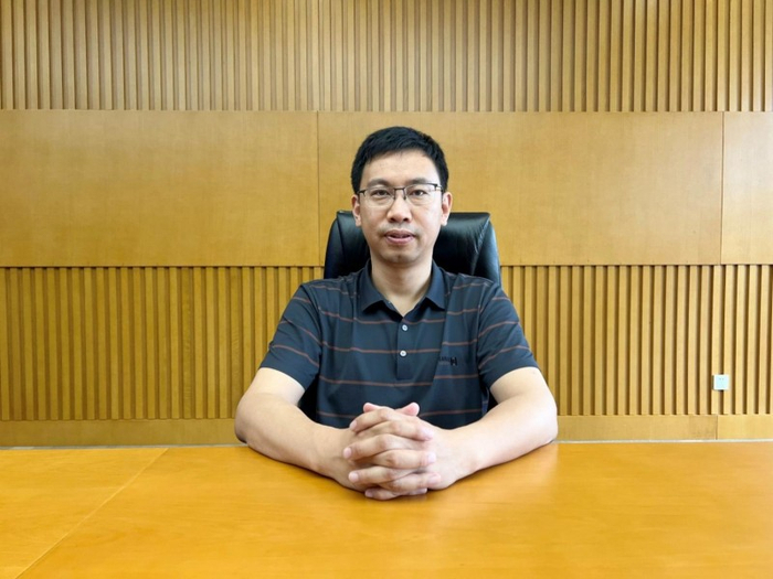 图为：领雁科技银行业务二部总经理雷佳利