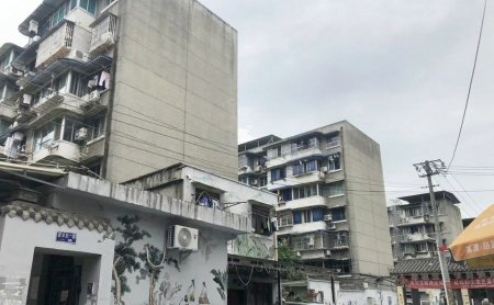 成都市区一老旧小区。受访者供图