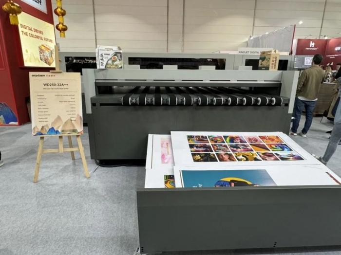 新品高清彩色数字印刷机WD250 PRINT MASTER