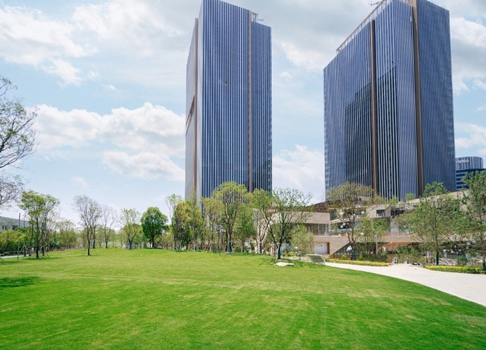 徐汇万科广场绿轴   项目方供图
