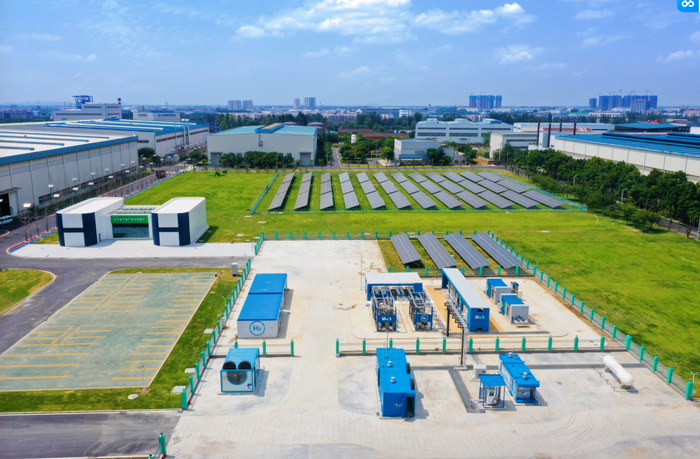 国内首个集成多种绿色制氢方案、多元储氢与氢储能技术、多路径氢能综合应用系统的氢能科技应用示范园