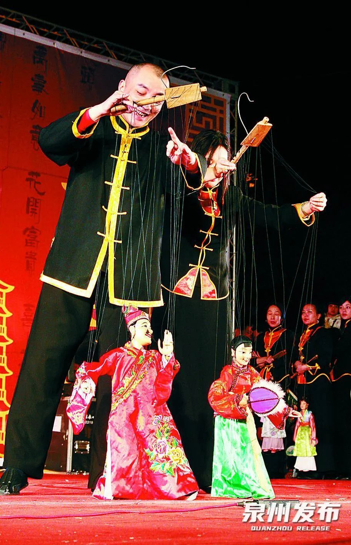 提线木偶自唐末五代起在泉州流行至今