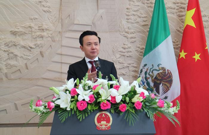 中国驻墨西哥大使张润（图片来源：中国驻墨西哥大使馆）