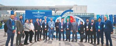 2023年12月10日，广电总局研修学院组织利比亚新闻媒体研修班代表参加第六届中国—阿拉伯国家广播电视合作论坛。