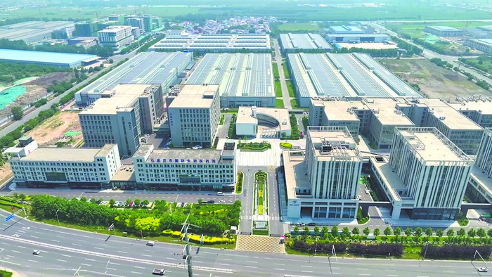 园区是培育产业、壮大产业、集聚产业的主阵地。图为2024年5月8日拍摄的石家庄市国际生物医药园。　　张 震 摄
